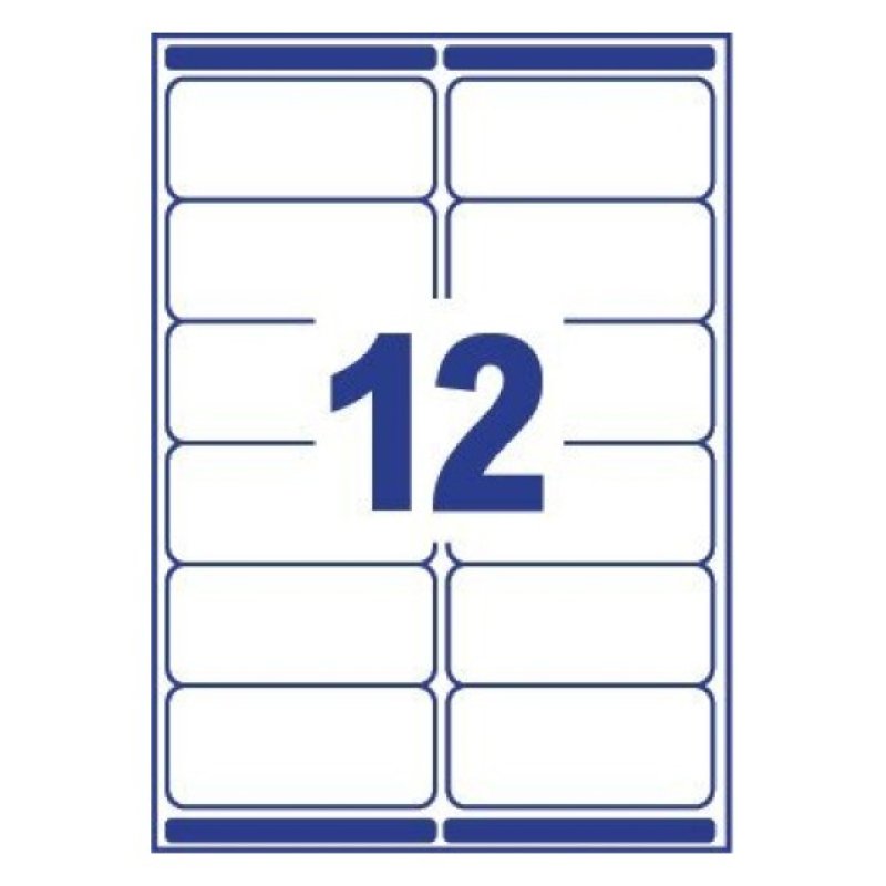 Avery L7177-100 addressing label Self-adhesive label White