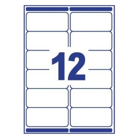 Avery L7177-100 addressing label Self-adhesive label White