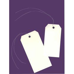 Avery 75-400 étiquette non-adhésive 1000 pièce(s) Crème Rectangle