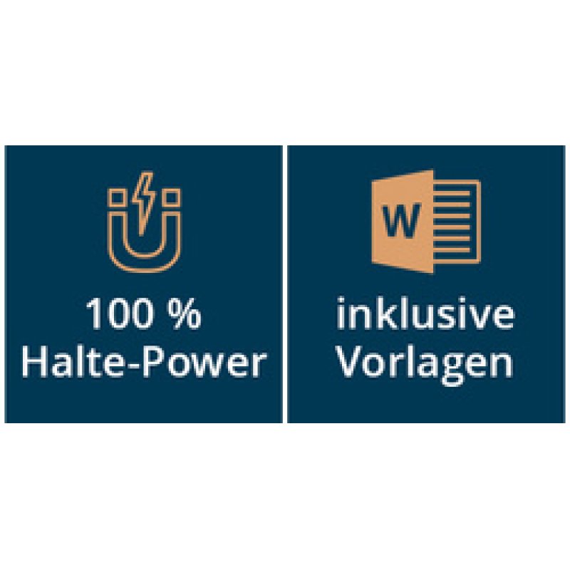 AVERY Zweckform Porte-nom, 80 x 34 mm, set de 10, argent