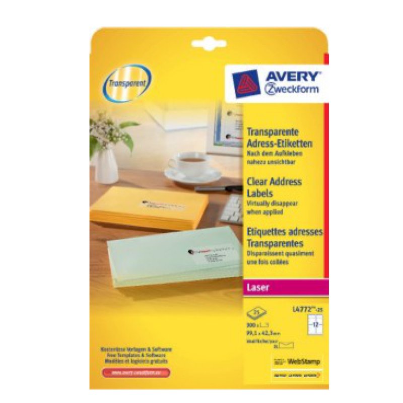 AVERY Zweckform Etiquette d'adresse, 99,1 x 42,3 mm