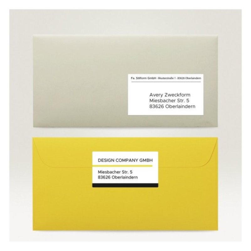 AVERY Zweckform Étiquette universelle, 97 x 42,3 mm, 50 15