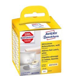 Avery AS0722370 self-adhesive label Rectangle Permanent White 260 pc(s)