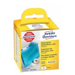 Avery AS0722460 étiquette auto-collante Rectangle Blanc 220 pièce(s)