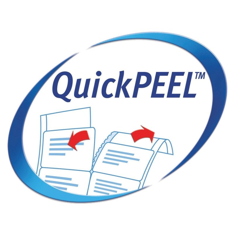 Avery L7560-25 self-adhesive label Rounded rectangle Permanent Transparent 525 pc(s)