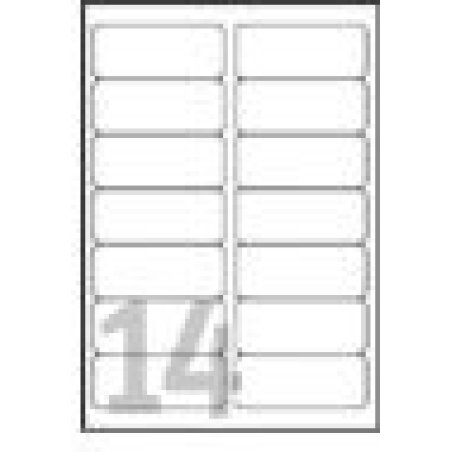 AVERY Zweckform Etiquette d'adresse, 99,1 x 38,1 mm