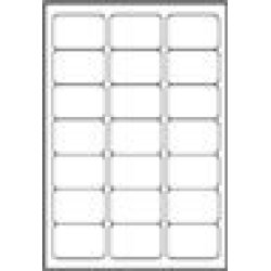 Avery White Address Label - Inkjet - J8160 Blanc