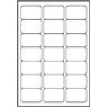 Avery White Address Label - Inkjet - J8160 Blanc