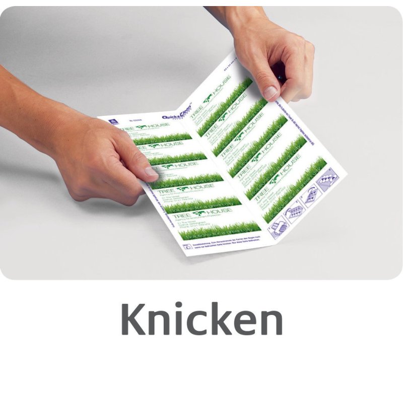 AVERY Zweckform Quick & Clean Cartes de visite, satinées