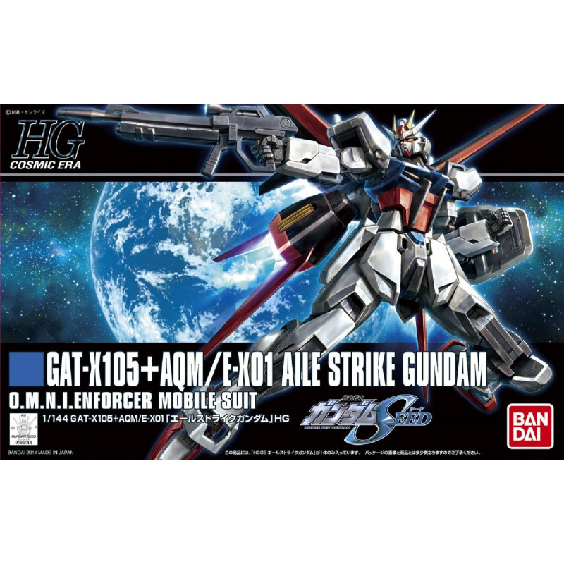 GUNDAM - Model Kit - HG 1/144 - Aile Strike Gundam - 13CM