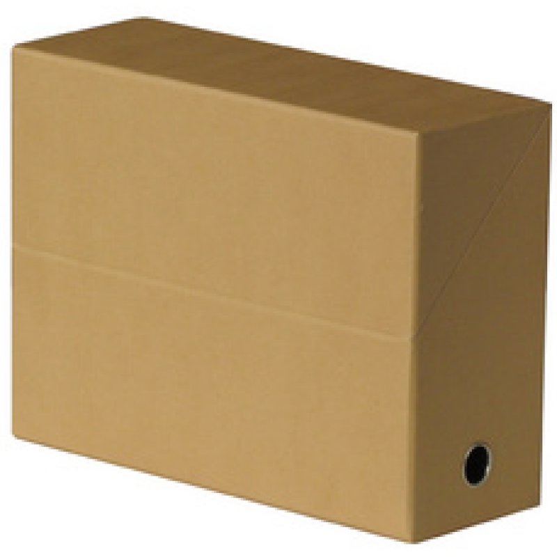 Oxford Boîte transfert toilée, format A4, rouge