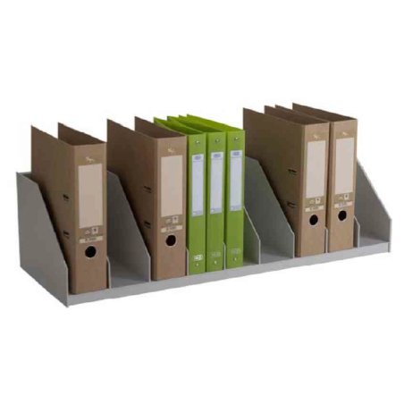 PAPERFLOW Trieur à cases fixes, 9 cases, gris