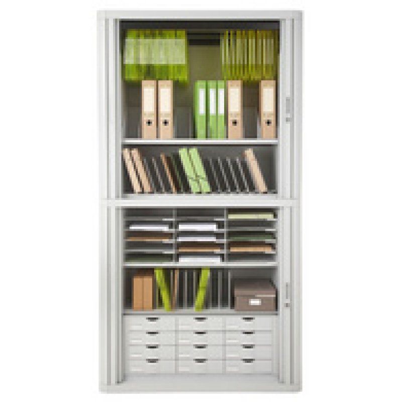 PAPERFLOW Trieur à cases inclinées, 14 cases, noir