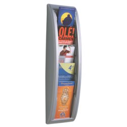 PaperFlow K540625 porte-magazines Polystyrène Aluminium