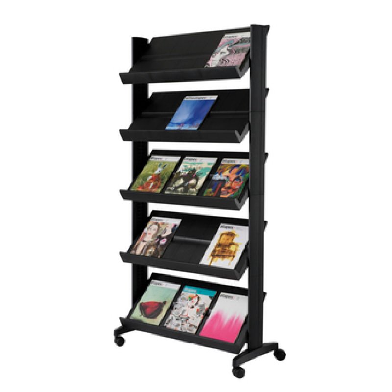 PaperFlow K502551 magazine rack Black