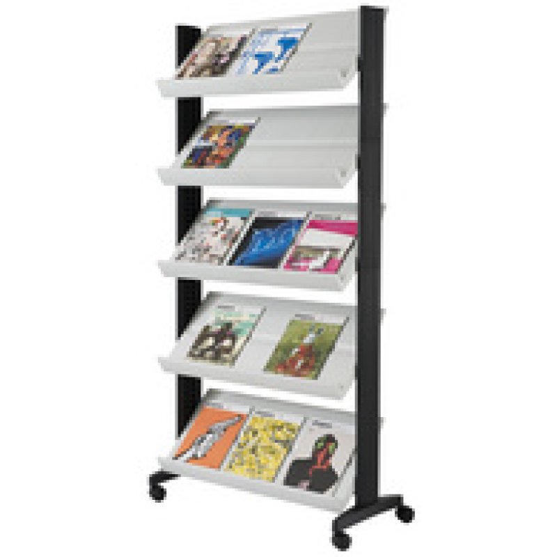 PAPERFLOW Porte-prospectus Uno easyDisplays, 5 étagères