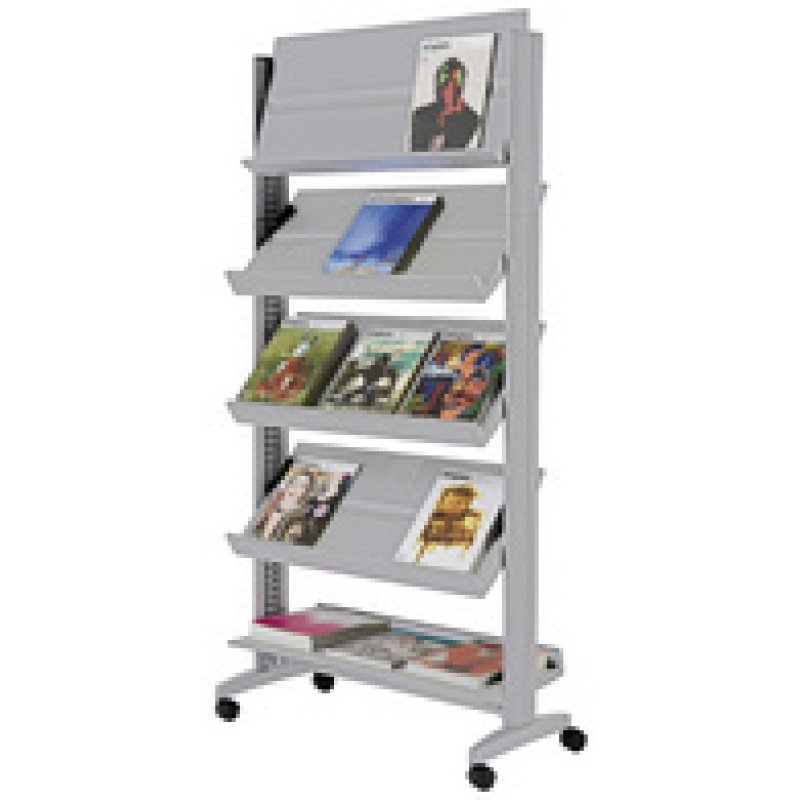 PAPERFLOW Porte-prospectus Uno easyDisplays, 5 étagères