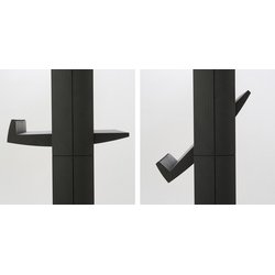 PAPERFLOW Porte-prospectus Corner easyDisplays, noir