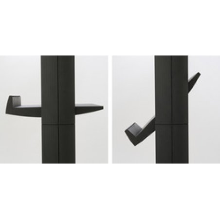 PAPERFLOW Porte-prospectus Corner easyDisplays, noir