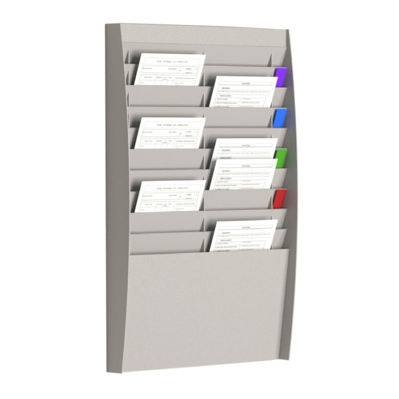 PaperFlow A4V2X10.01 magazine rack Polystyrene Grey