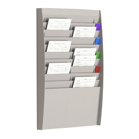 PaperFlow A4V2X10.01 magazine rack Polystyrene Grey