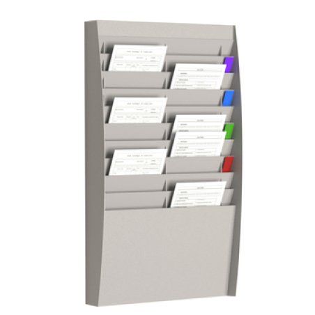 PaperFlow K500010 magazine rack Polystyrene Grey