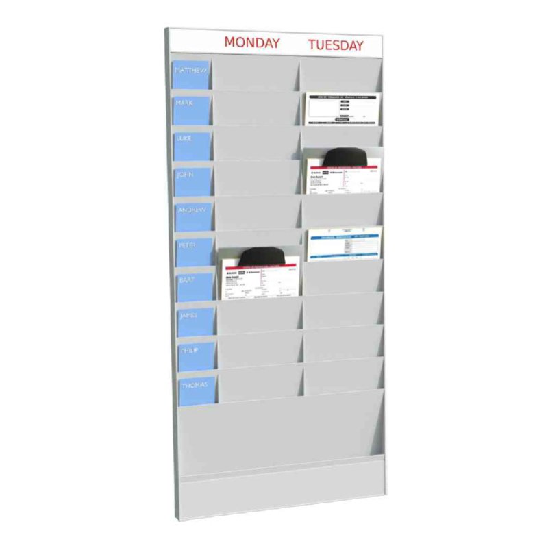 PaperFlow PD20A4.02 Information stand A4 Polystyrene Grey