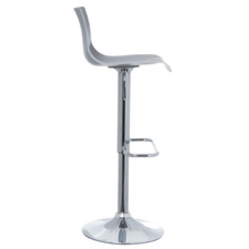 PAPERFLOW Chaise de bar "SACRAMENTO", ensemble de 2, noir