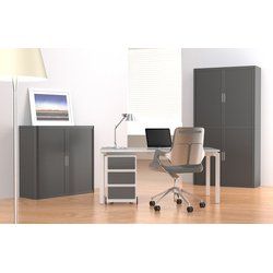 PAPERFLOW Caisson mobile "easyBox", 4 tiroirs, blanc