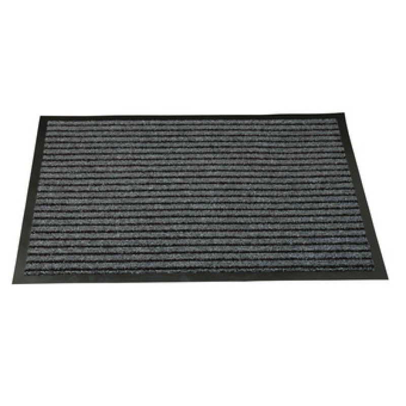 PaperFlow K480224 Extérieure Tapis de sol Rectangle Polypropylène (PP) Gris