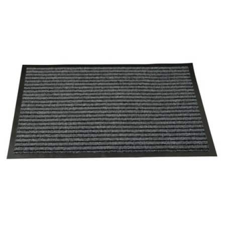 PaperFlow K480234 Extérieure Tapis de sol Rectangle Polypropylène (PP) Gris