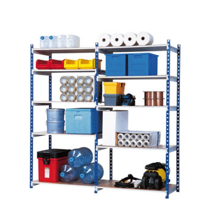 PaperFlow K605135 Présentoir à livres 5 étagères Bois