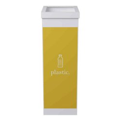 PaperFlow CTSPL.13 Rectangular Polystyrene White, Yellow