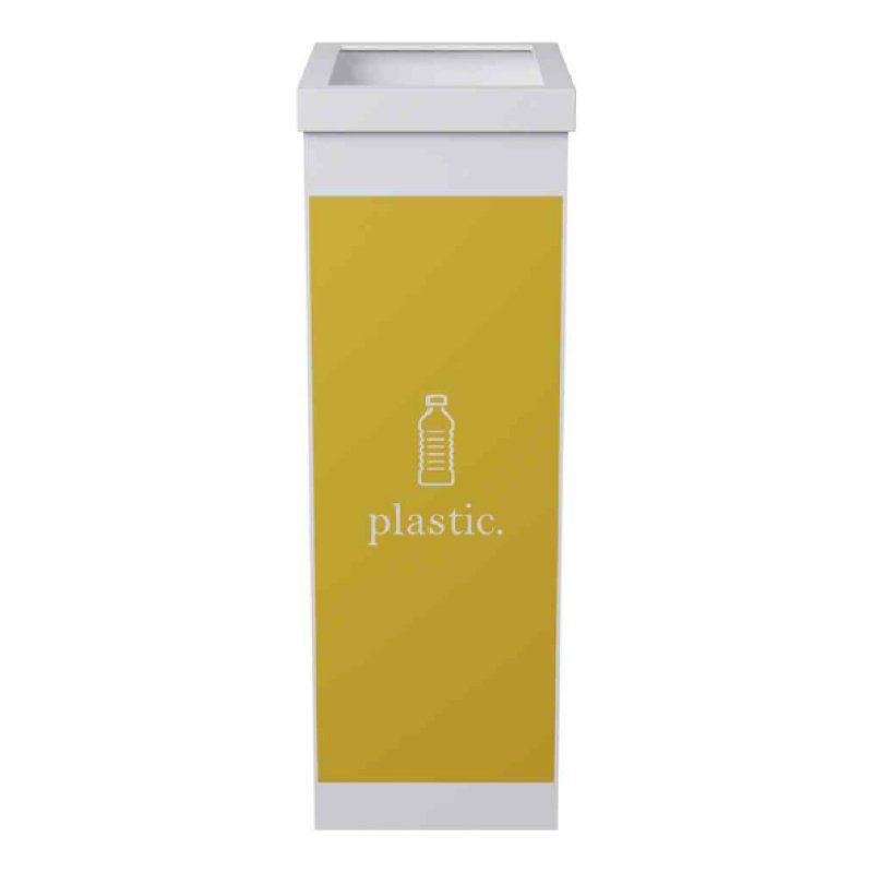 PaperFlow CTSPL.13 Rectangular Polystyrene White, Yellow