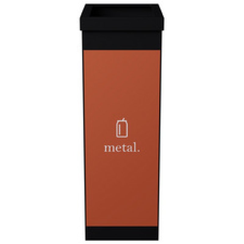 PAPERFLOW Collecteur pour tri sélectif, déchets résiduels