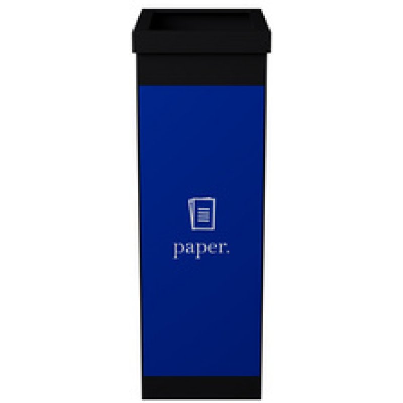 PAPERFLOW Collecteur pour tri sélectif, déchets résiduels