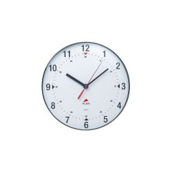 Alba HORCLAS wall/table clock Quartz clock Round Grey, Silver