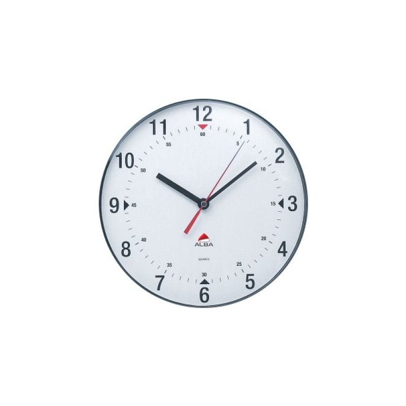 Alba HORCLAS wall/table clock Quartz clock Round Grey, Silver