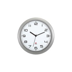 ALBA Horloge murale "HORNEW", montre à quartz, gris