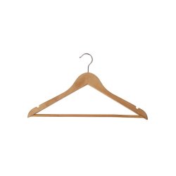 ALBA Cintre en bois, avec barre, set de 25