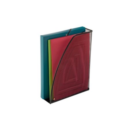 Alba MESHMAG N porte-magazines Acier Noir