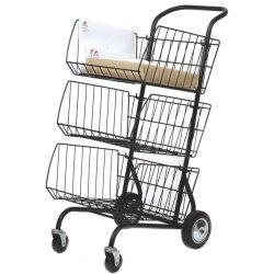 Alba CORCHAR chariot de service Acier Noir