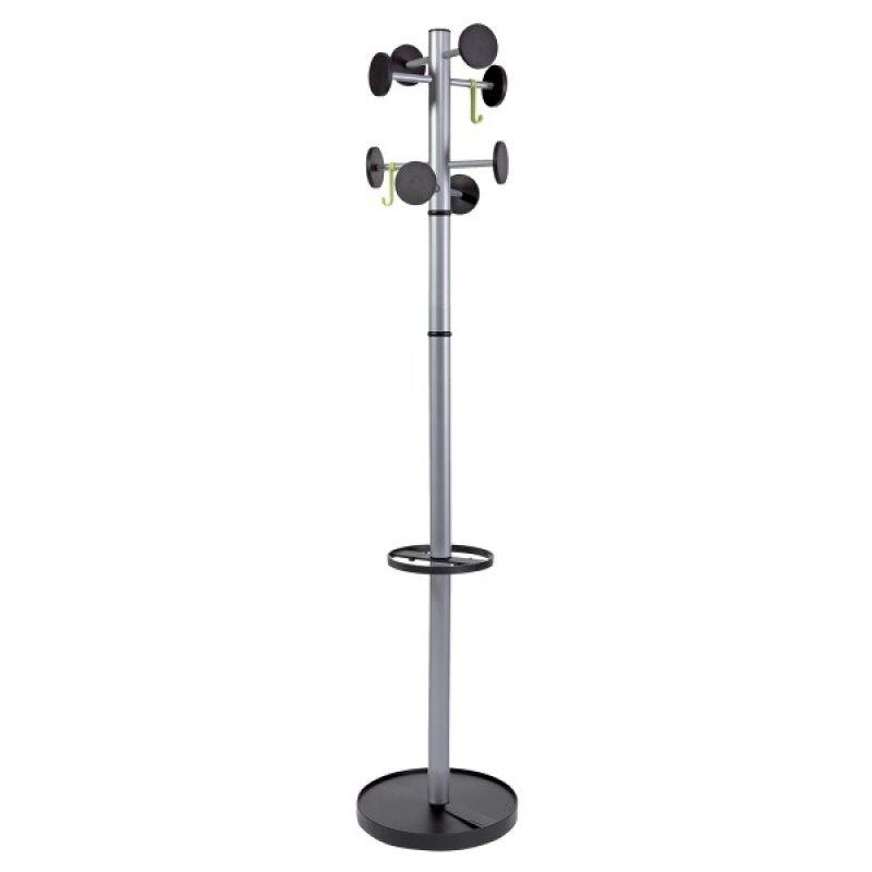 Alba PMSTAN3 M coat rack Floorstanding 8 hook(s) Grey