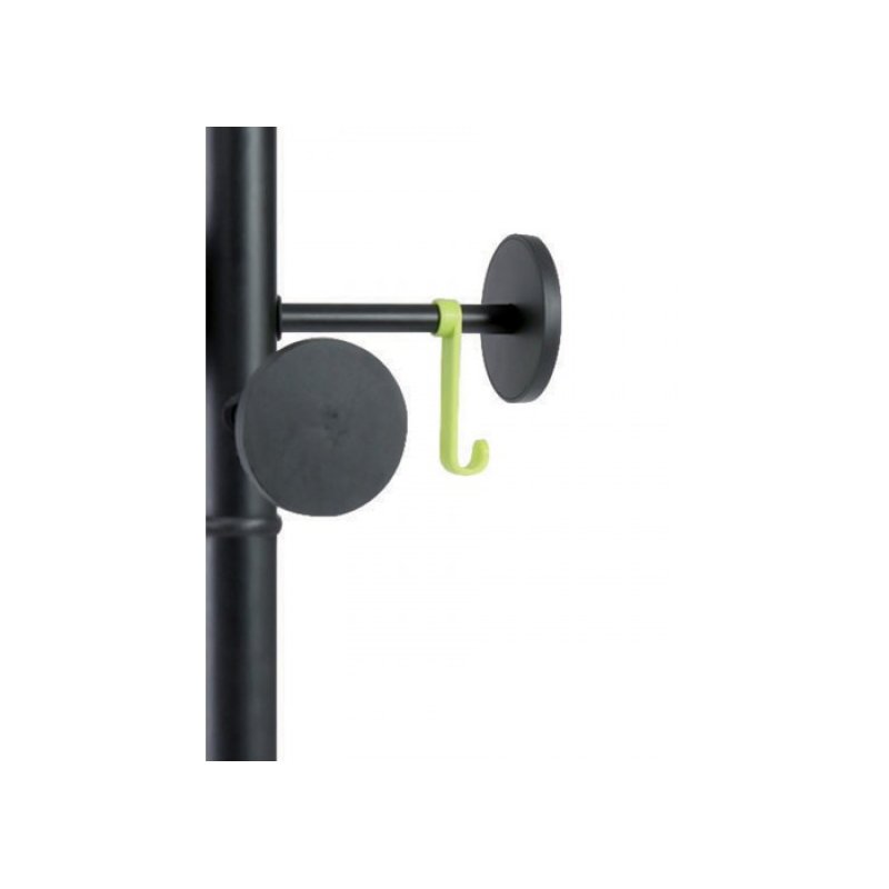 Alba PMSTAN3 N porte-manteaux Colonne 8 crochet(s) Noir