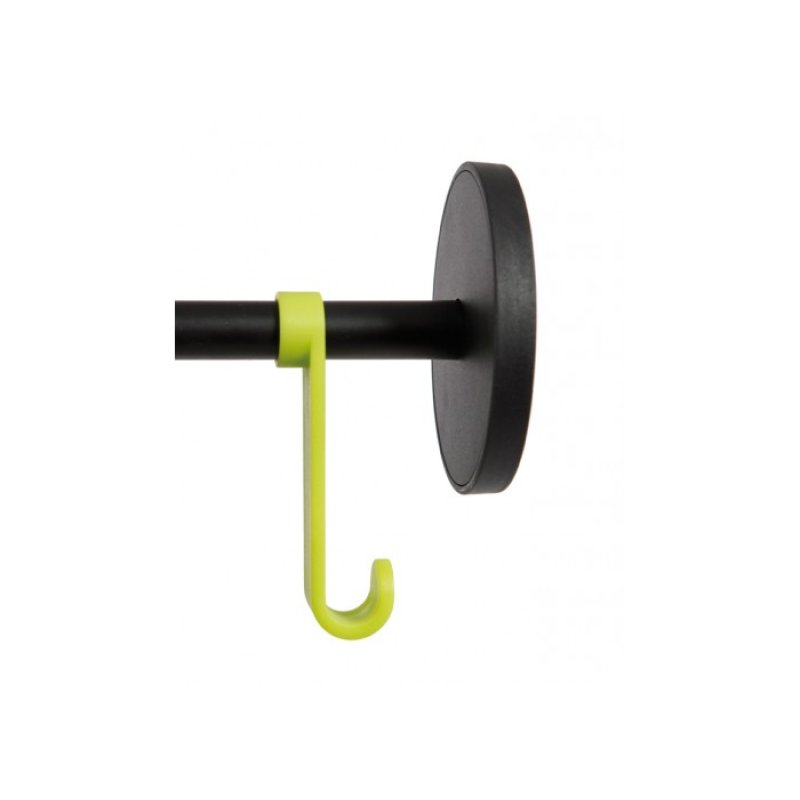 Alba PMSTAN3 N porte-manteaux Colonne 8 crochet(s) Noir