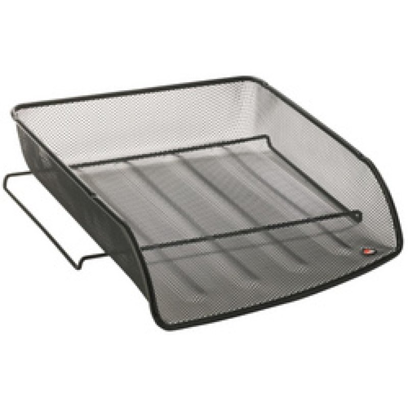 ALBA Corbeille à courrier "MESHFRA", A4, fil de métal, gris