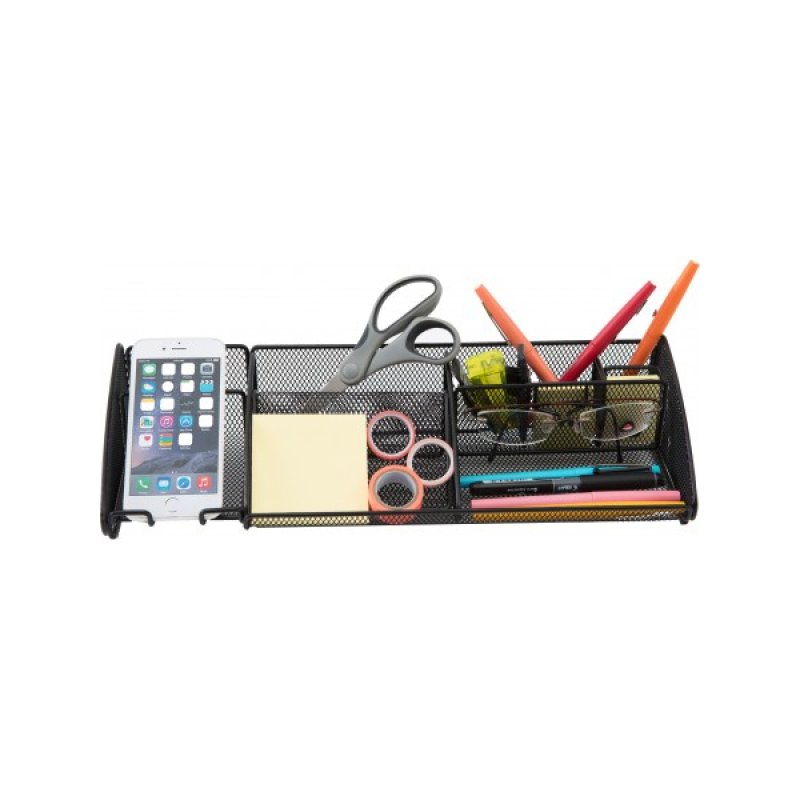 Alba MESHBOARD N desk tray/organizer Steel Black