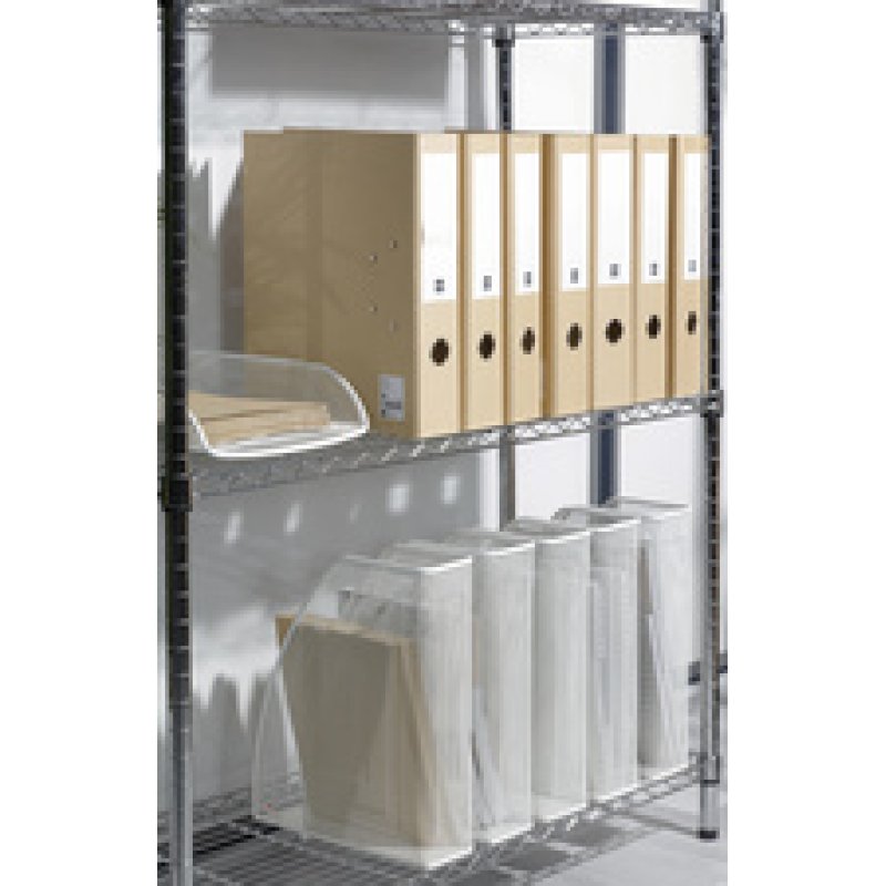 ALBA Porte-revue "MESHMAG", A4, en fil d'acier, blanc