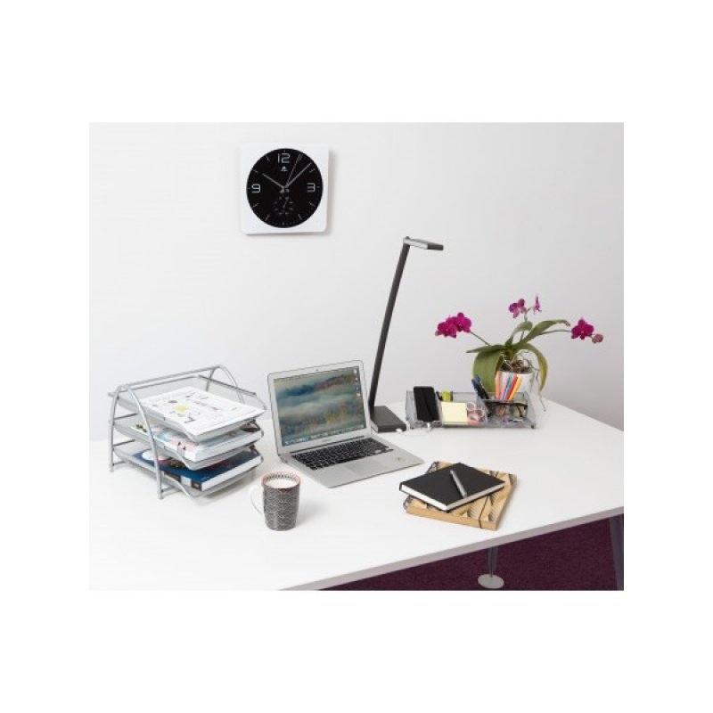 Alba MESHTRAY3 M bac de rangement de bureau Acier Gris