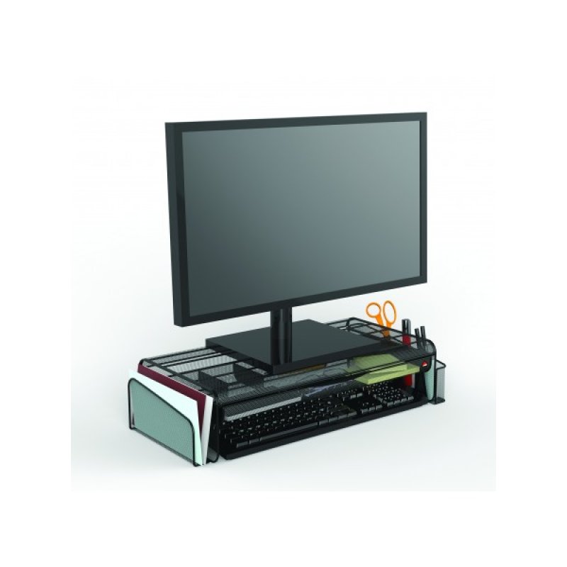 Alba MESHUP N monitor mount / stand Desk Black
